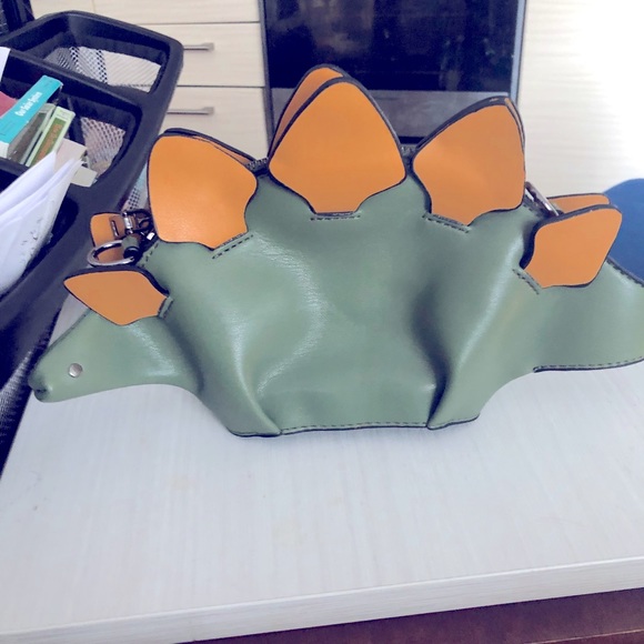 Hand Crafted Handbags - Adorable Green Stegosaurus Dinosaur 🦕 bag …
